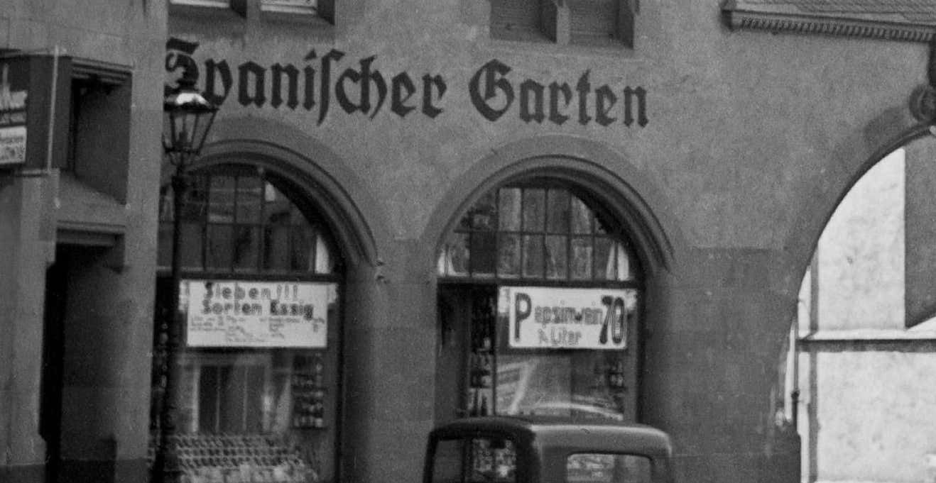 Karl Heinrich Lämmel Street Scene Darmstadt View To Stadtkirche Church, Germany 1938 Printed Later 1938/2021 photo for sale