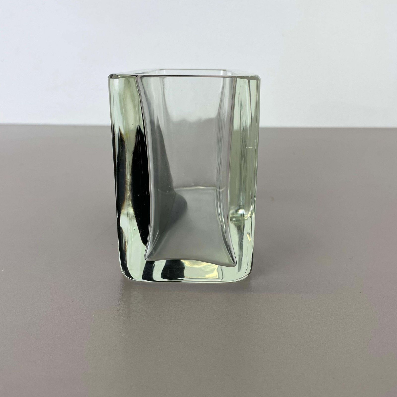2139.0 New Old Stock Large Murano Glass Vase Antonio Da Ros Cenedese 1970, No.2 photo