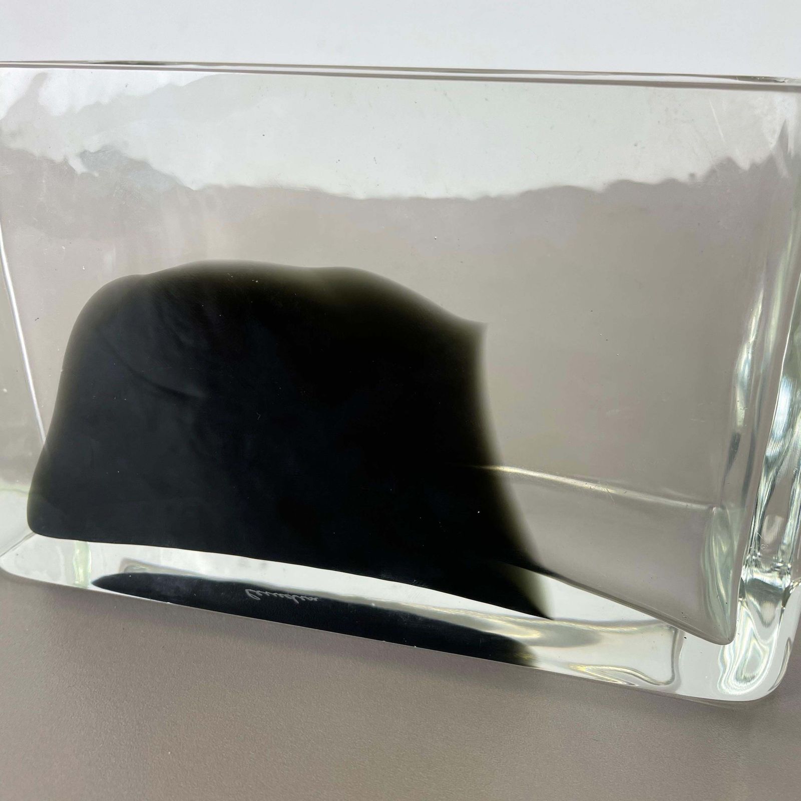 Home Decor New Old Stock Large Murano Glass Vase Antonio Da Ros Cenedese 1970, No.1 photo