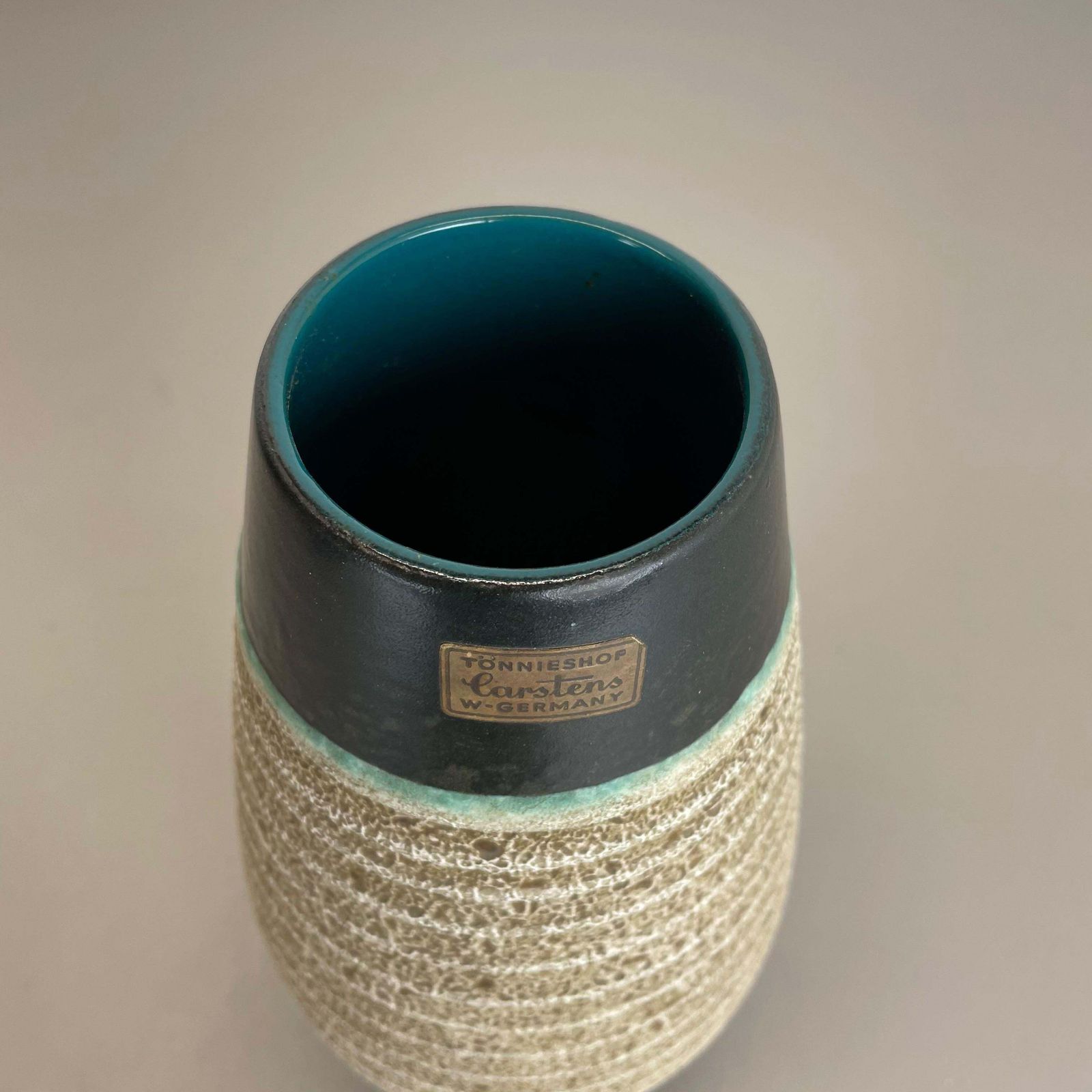 Fat Lava Ceramic Pottery Vase Heinz Siery Carstens Tönnieshof, Germany, 1960s photo buy