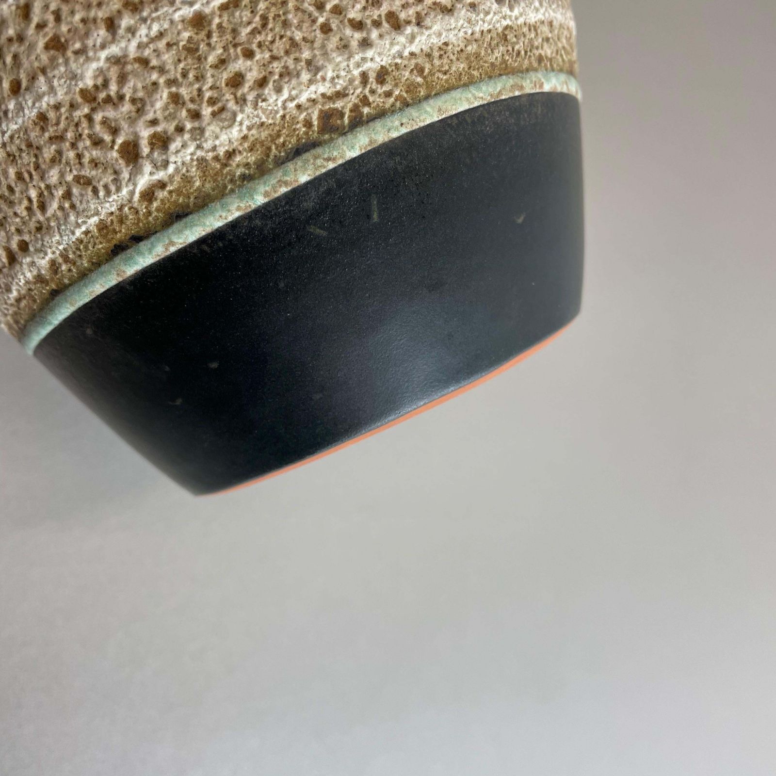 340.0 Fat Lava Ceramic Pottery Vase Heinz Siery Carstens Tönnieshof, Germany, 1960s photo