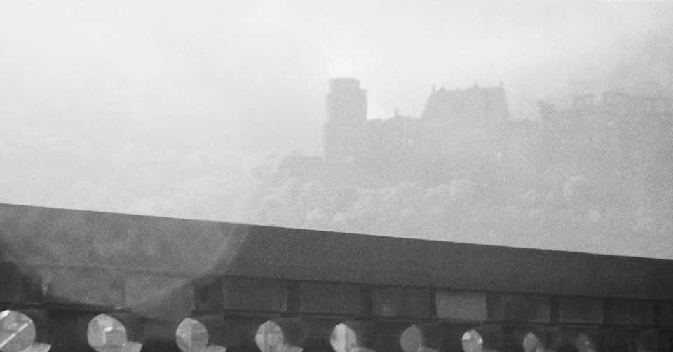 Karl Heinrich Lämmel Misty View To Heidelberg Castle, Germany 1936, Printed Later 1936/2021 photo furniture