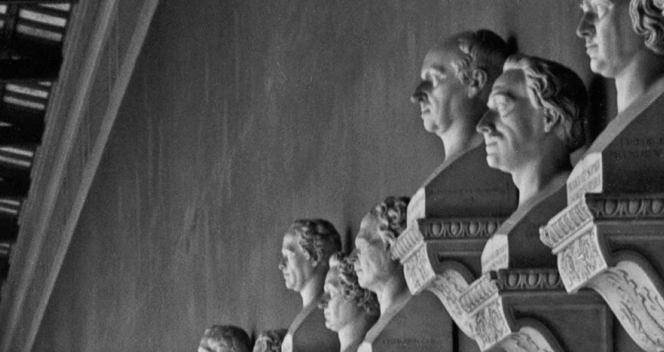Karl Heinrich Lämmel Hall Of Fame, Busts Of Celebrities, Munich Germany 1937, Printed Later 1937/2021 photo for sale