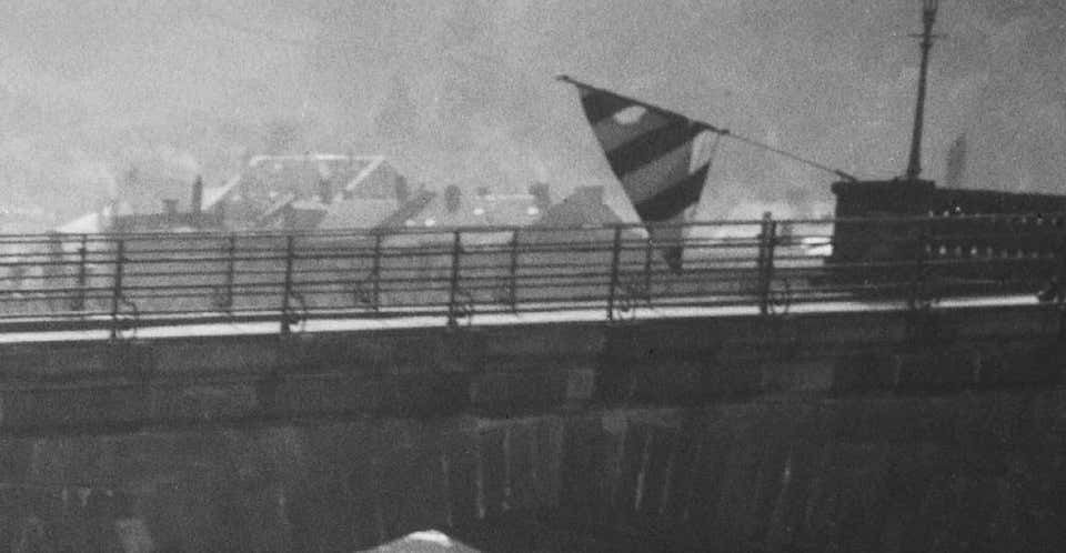Karl Heinrich Lämmel Old Bridge Over River Neckar At Heidelberg, Germany 1938, Printed Later 1938/2021 photo for sale