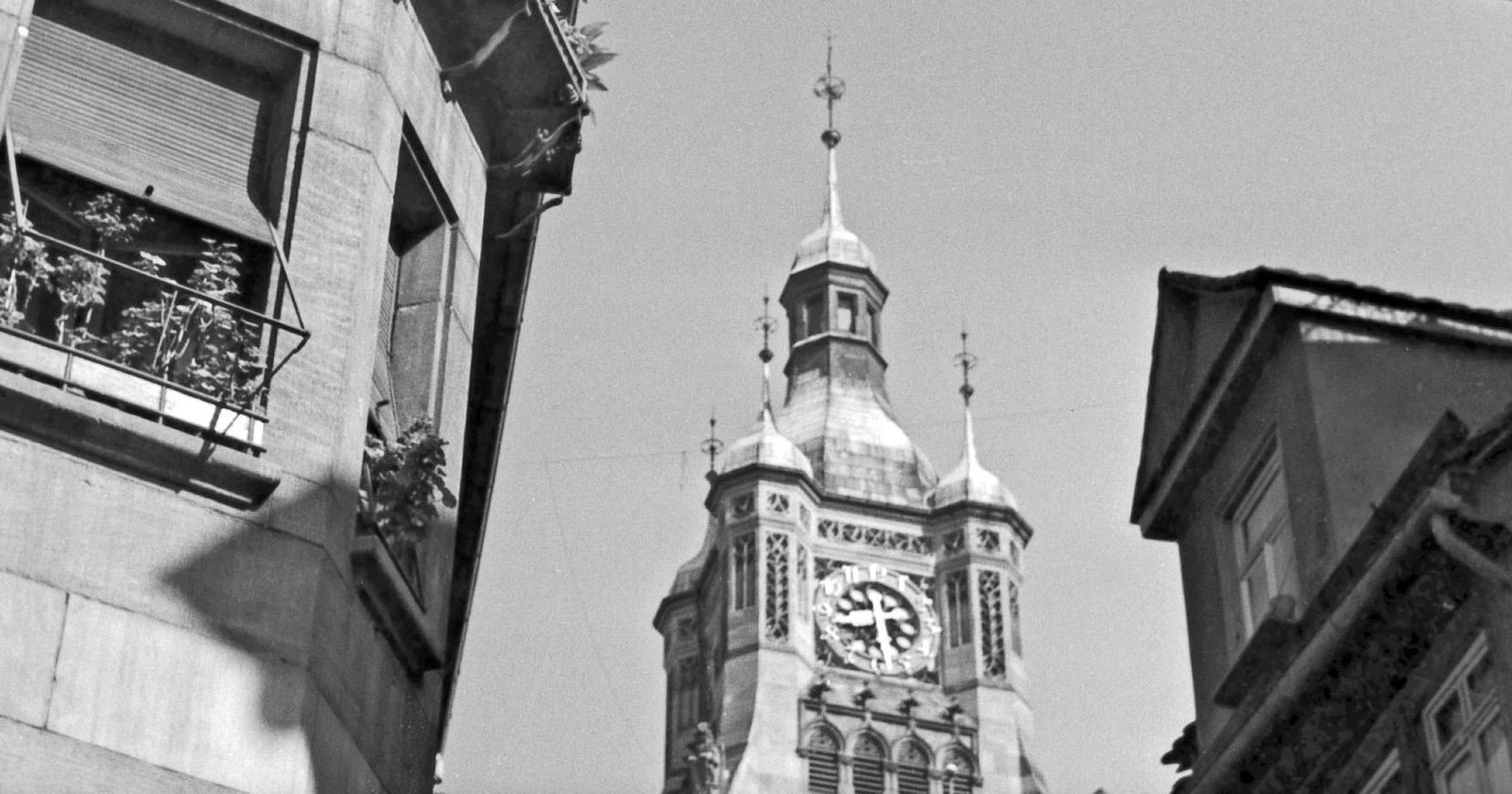 Karl Heinrich Lämmel View To The Old City Hall, Stuttgart Germany 1935, Printed Later 1935/2021 photo furniture
