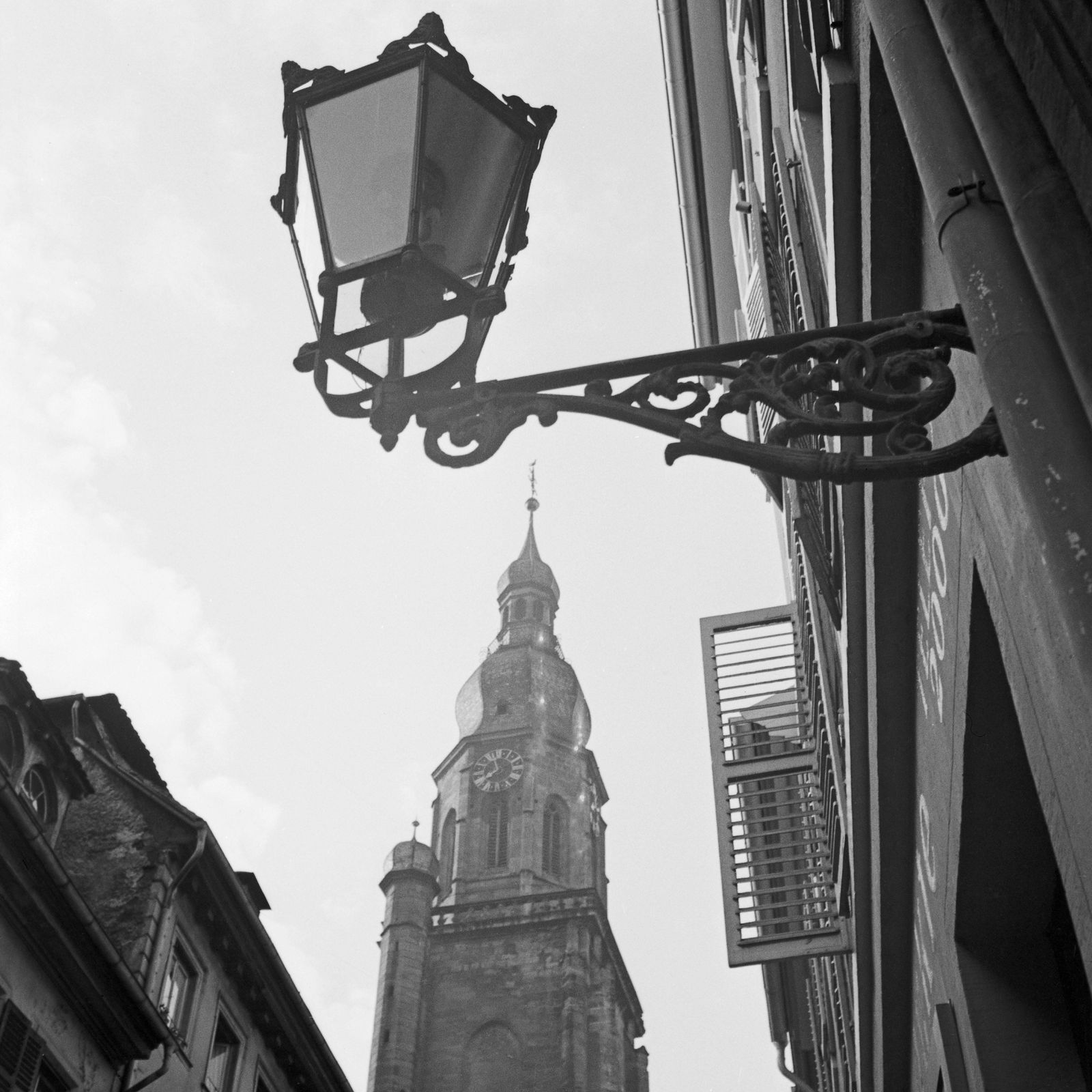 Karl Heinrich Lämmel Belfry Heiliggeistkirche Church Heidelberg, Germany 1936, Printed Later 1936/2021