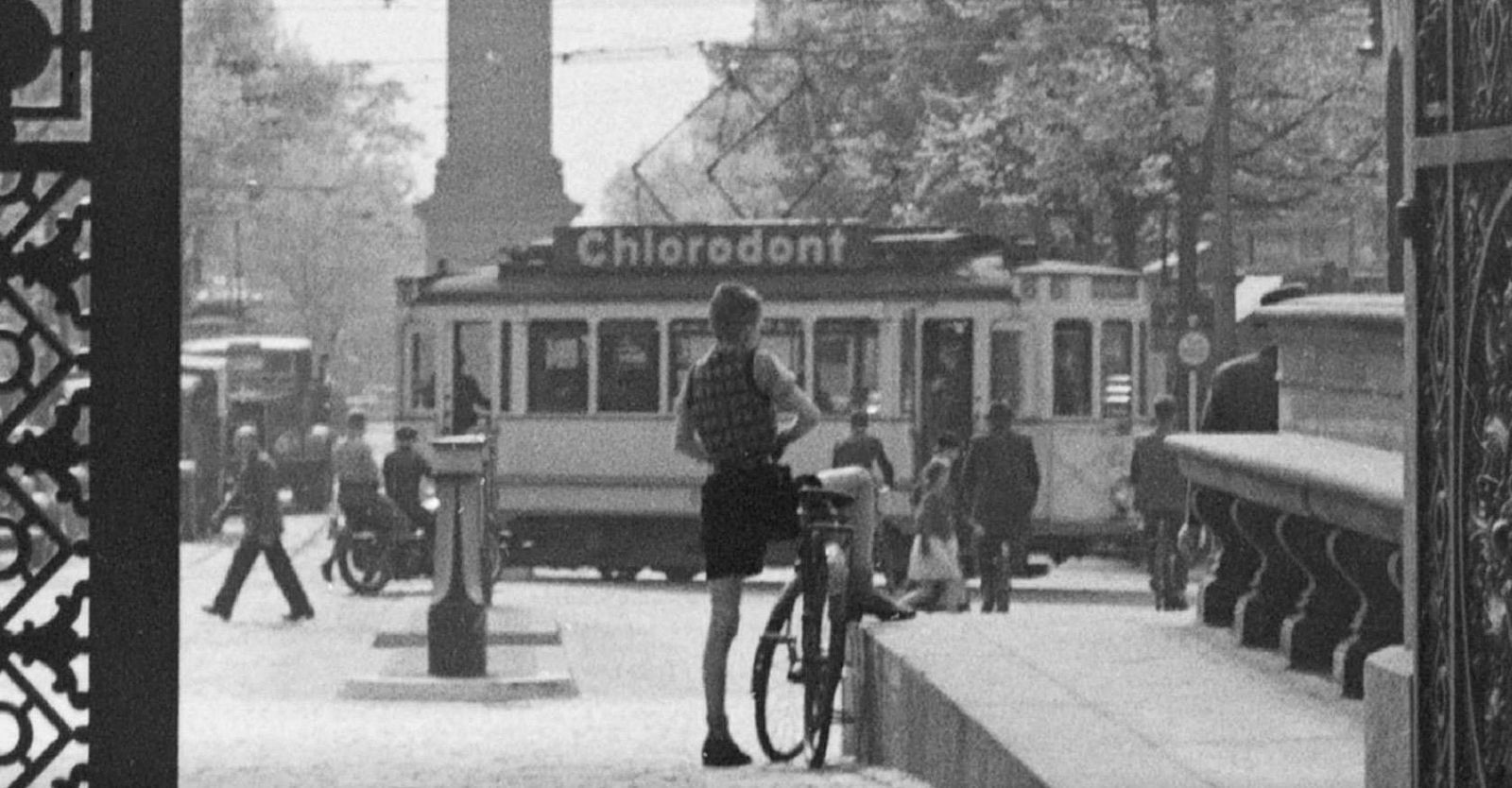 Karl Heinrich Lämmel View From Iron Gate To City Life Darmstadt, Germany 1938 Printed Later 1938/2021 photo for sale