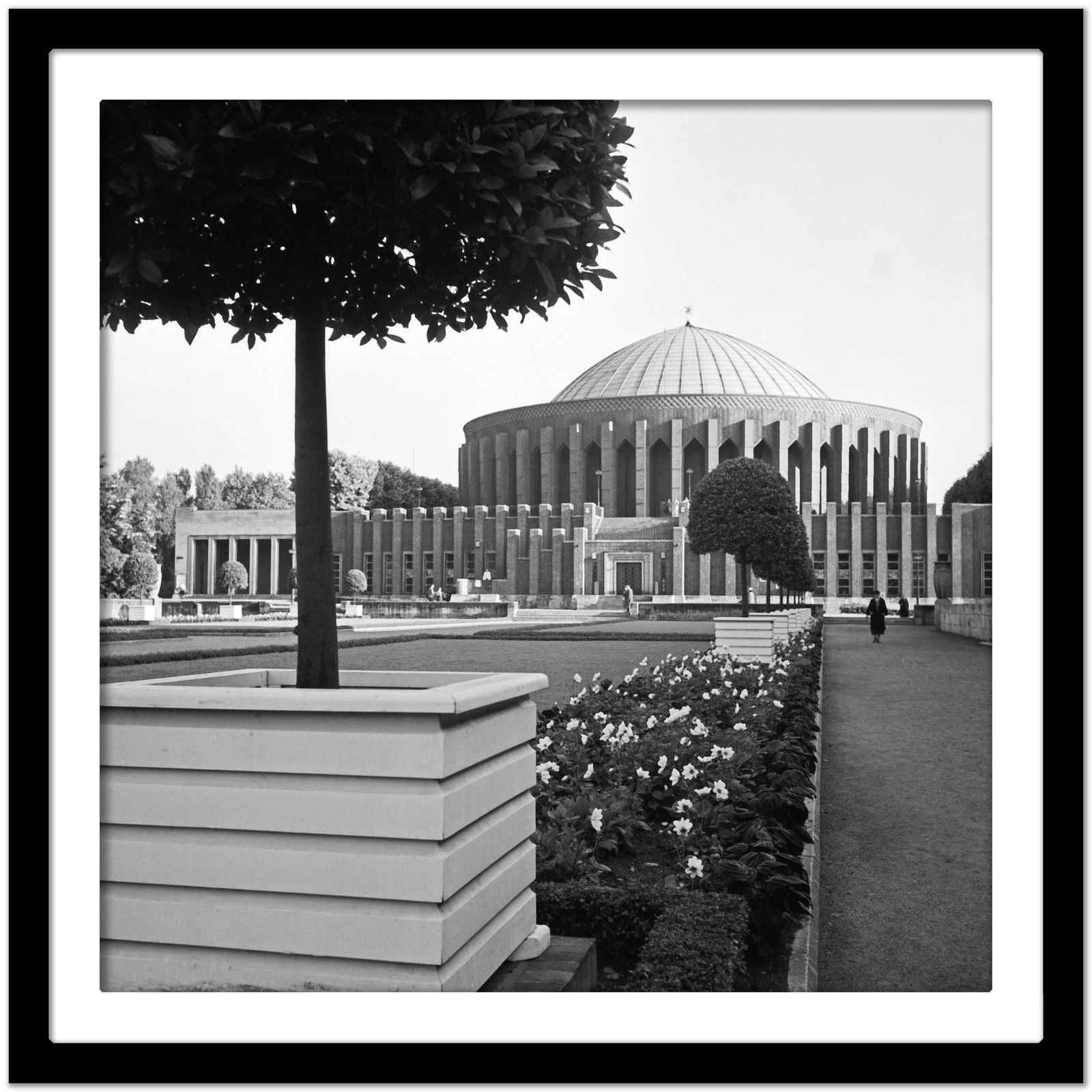 Karl Heinrich Lämmel Duesseldorf Planetarium And Shipping Museum, Germany 1937 Printed Later 1937/2021 photo Art