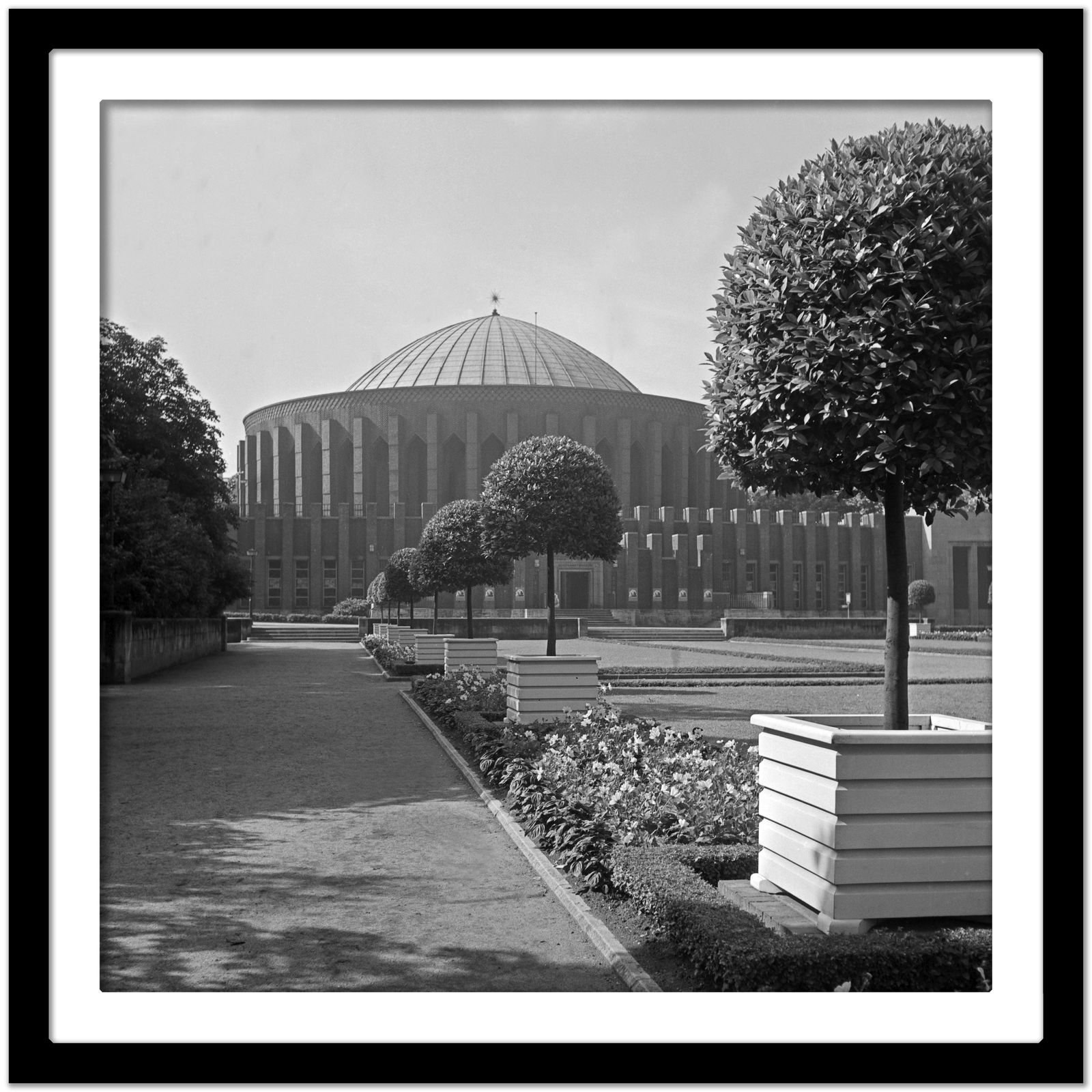 Karl Heinrich Lämmel Duesseldorf Planetarium And Shipping Museum, Germany 1937 Printed Later 1937/2021 photo Art