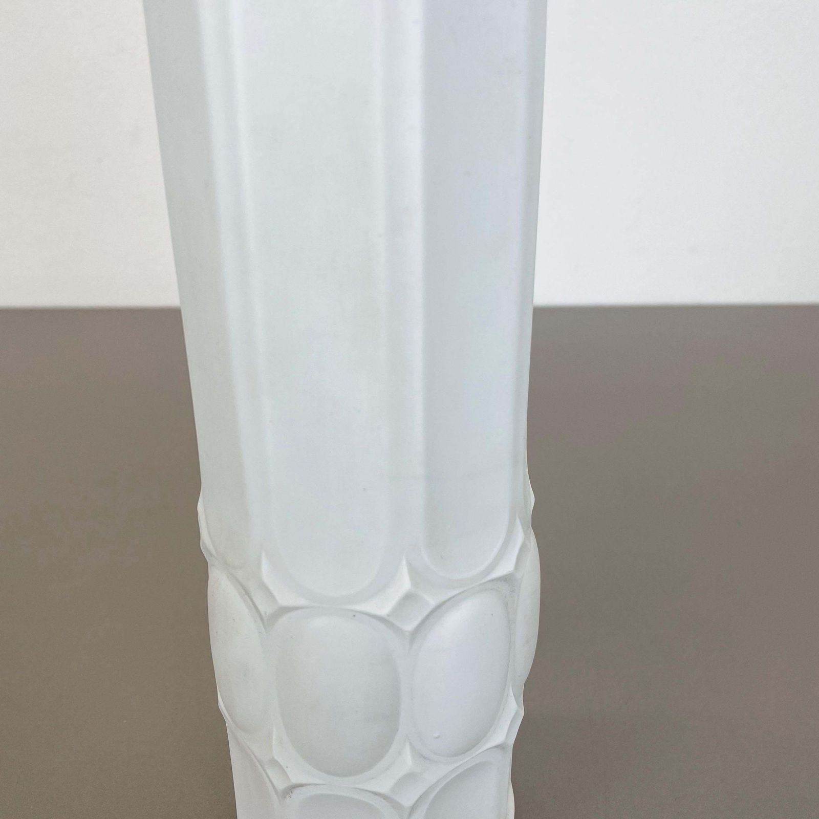 Original Large Porcelain Op Art Vase Made By Royal Bavaria Kpm, Germany, 1970s photo vinterior