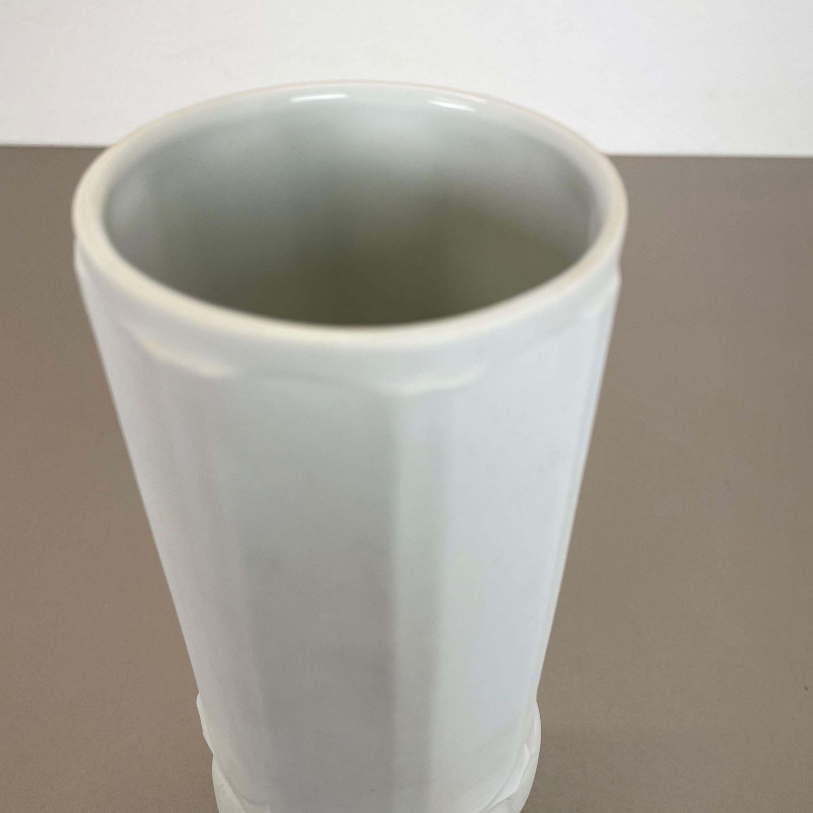 Original Large Porcelain Op Art Vase Made By Royal Bavaria Kpm, Germany, 1970s photo buy
