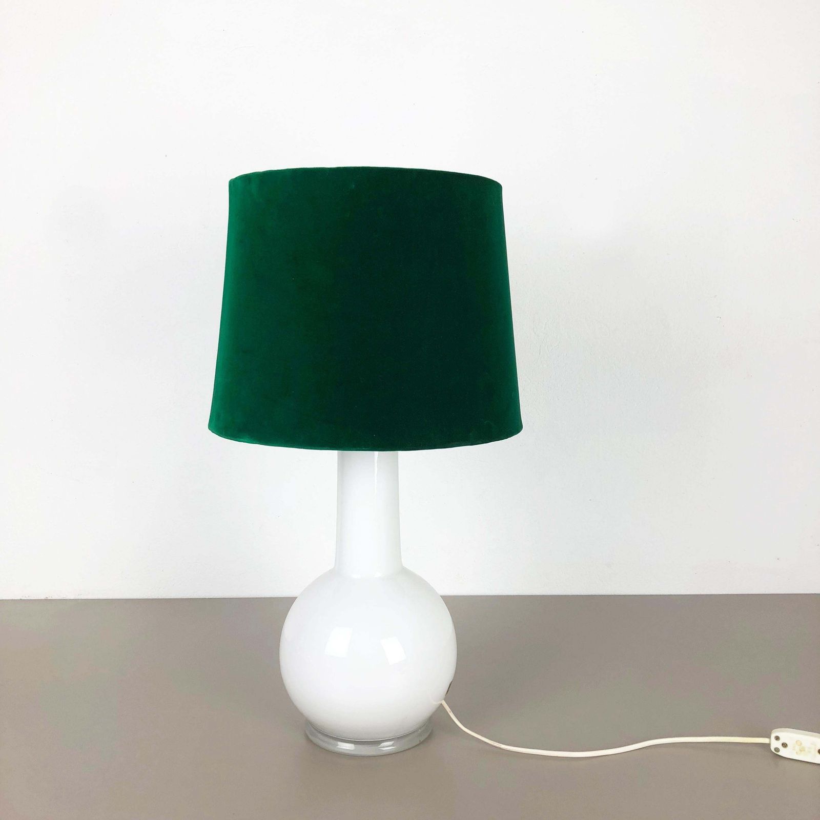Glass Table Light By Uno & östen Kristiansson For Luxus Vittsjö, Sweden, 1970s photo furniture