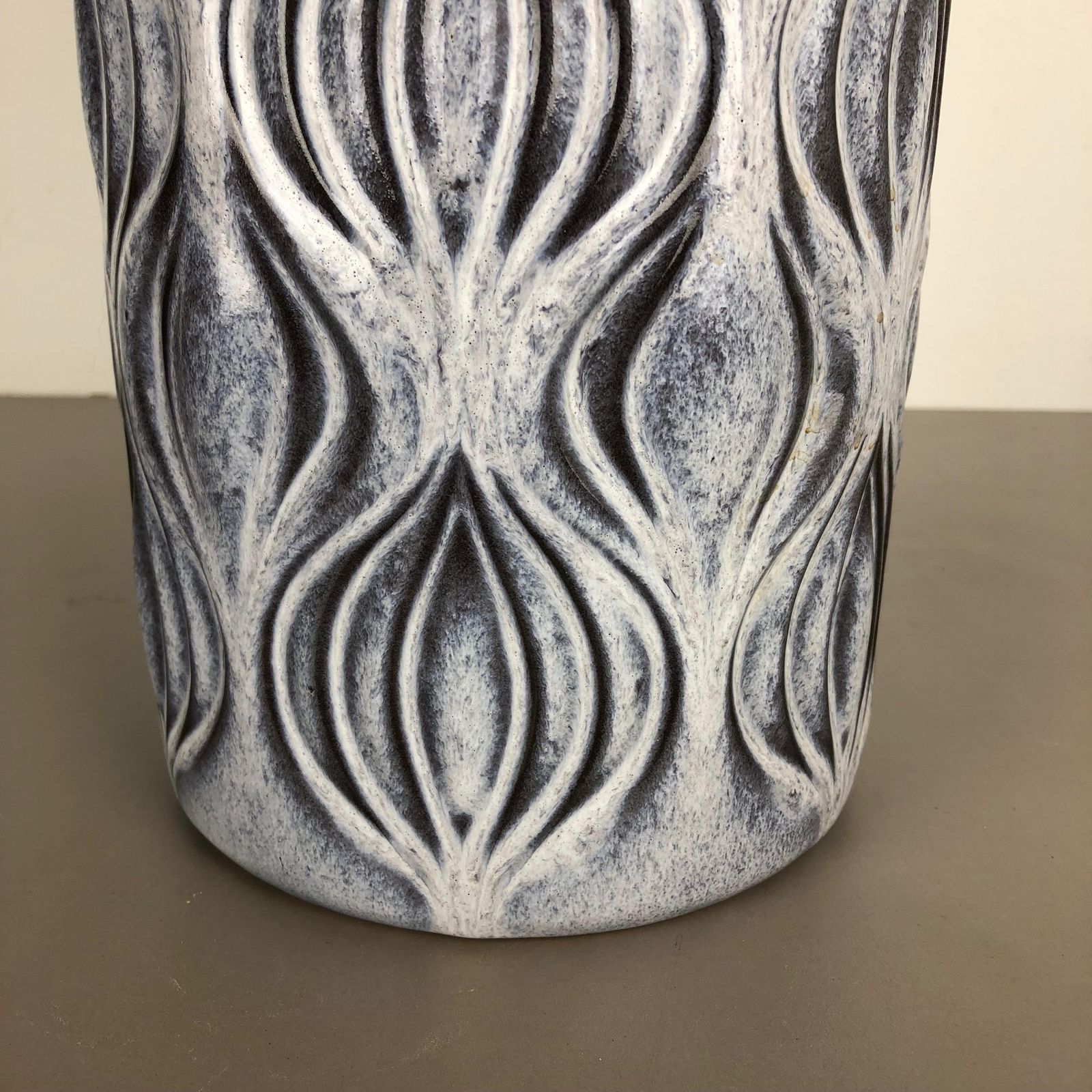 Large Pottery Fat Lava Multi Color Onion 485 45 Vase Made By Scheurich, 1970s photo furniture