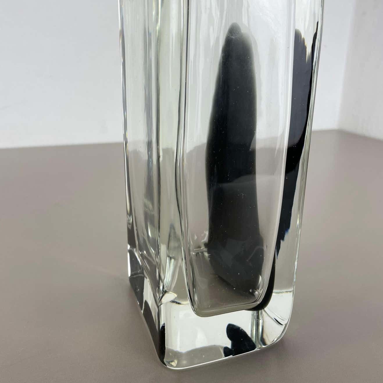photo buy New Old Stock Large 3.2kg Murano Glass Vase Antonio Da Ros Cenedese 1970, No.2