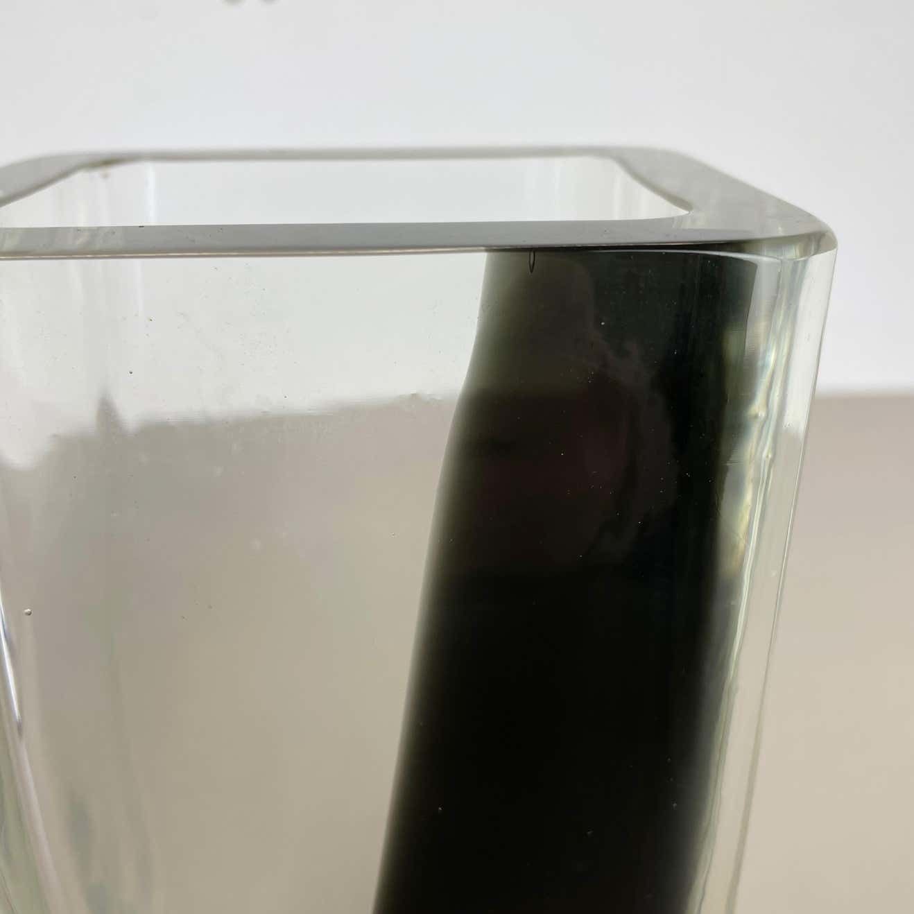 Home Decor New Old Stock Large 3.1kg Murano Glass Vase Antonio Da Ros Cenedese 1970, No.1 photo