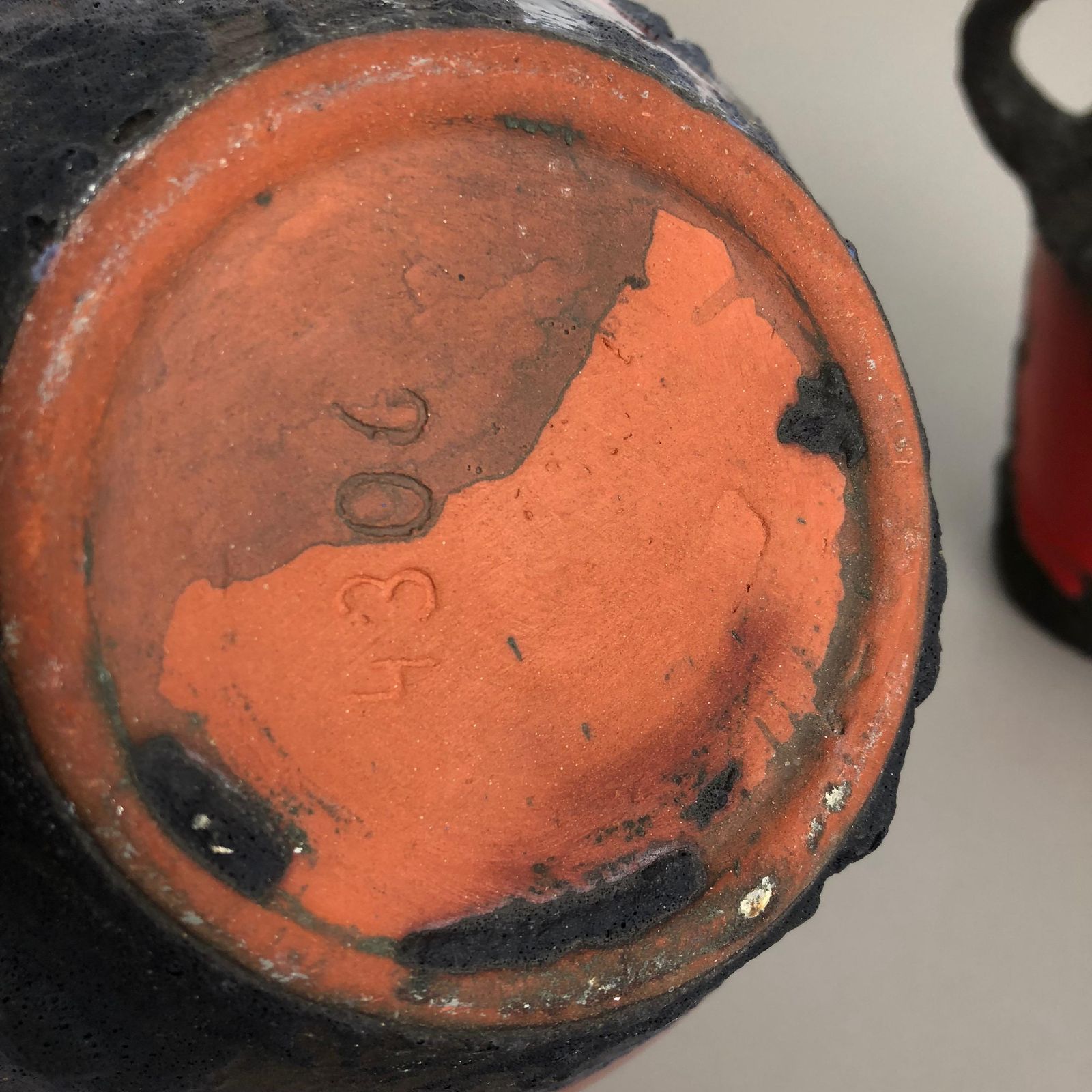 photo vintage Set Of 2 Original 1970 Ceramic Studio Pottery Vase By Marei Ceramics, Germany