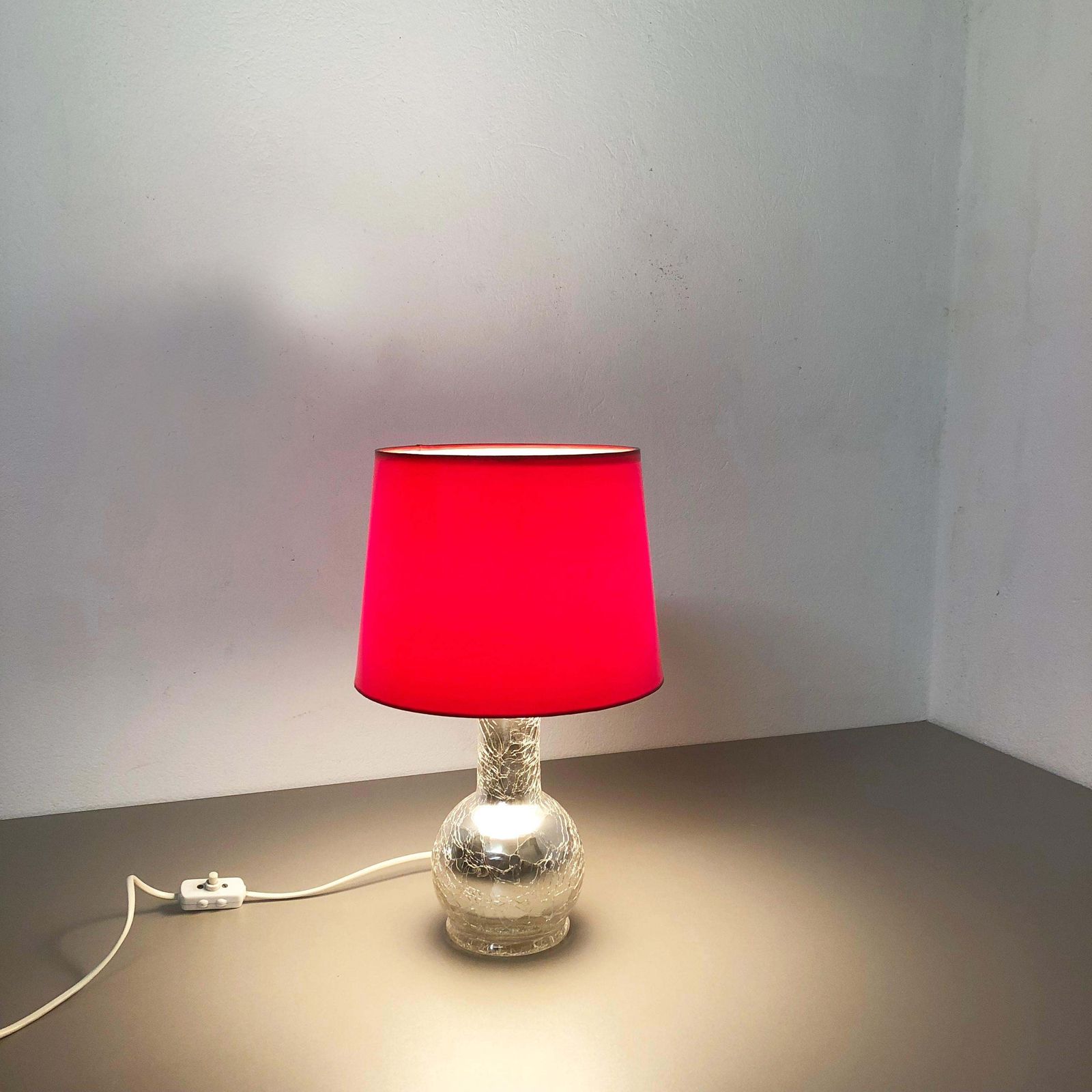 photo vinterior Glass Table Light By Uno & östen Kristiansson For Luxus Vittsjö, Sweden, 1970s