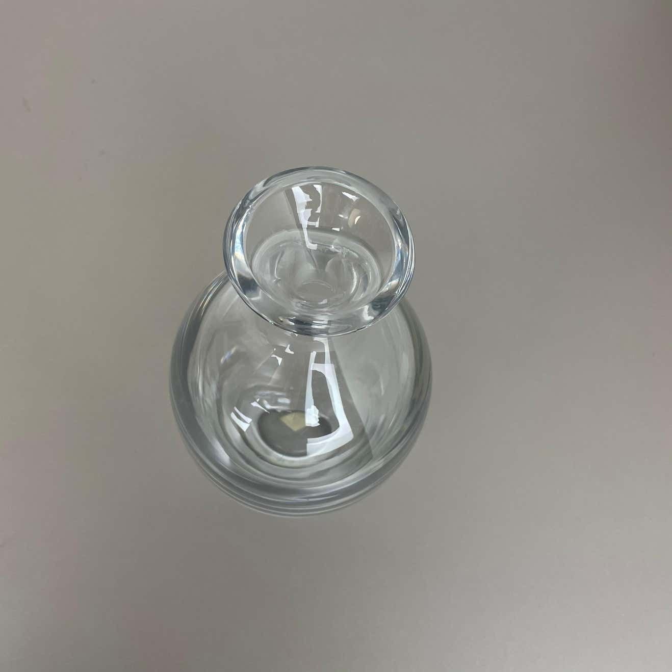 photo vintage Extra Large 2.5kg Lucid Vase Murano Vetri Glass Cenedese Vetri, Italy, 1970