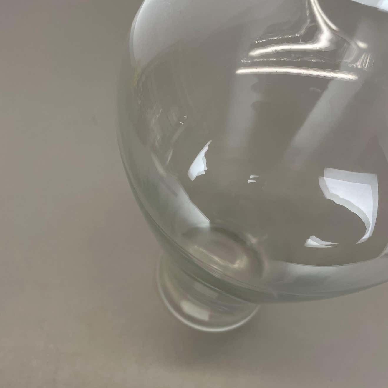 Home Decor Extra Large 1.9kg Lucid Vase Murano Vetri Glass Seguso Vetri D'arte, Italy, 1970 photo