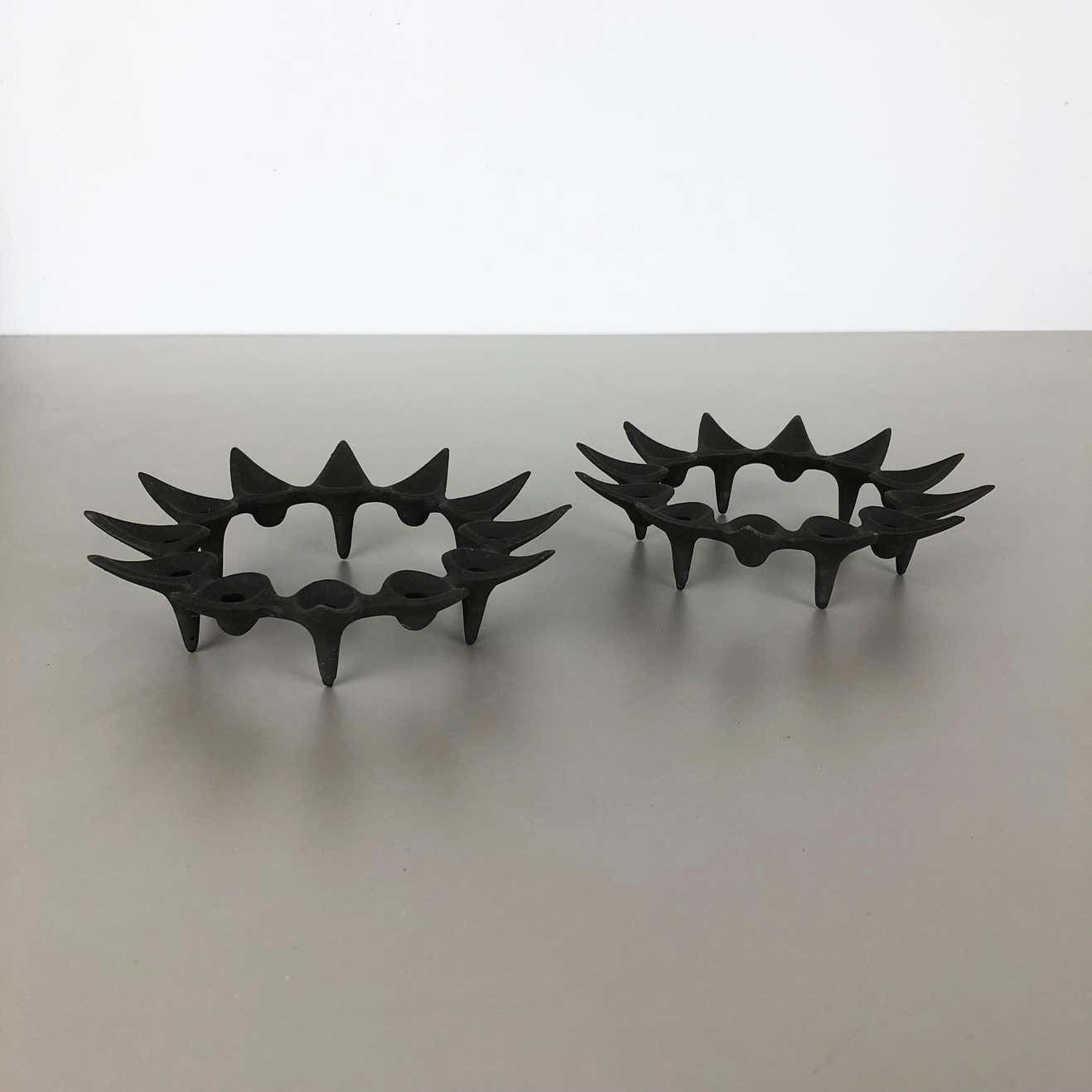 Set Of 2 Nos, 1960s Candleholder Jens Harald Quistgaard, Dansk Designs, Denmark