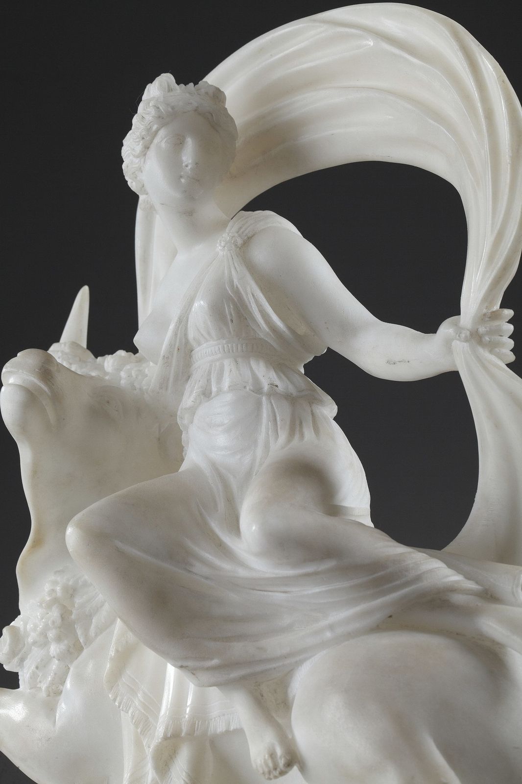 Home Decor Alabaster Clock The Abduction Of Europa photo