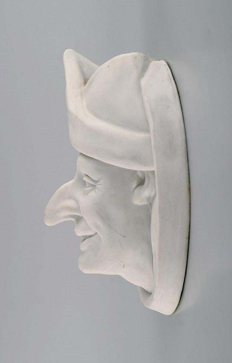 Christian Joachim For Royal Copenhagen, Antique Wall Relief In Biscuit photo 1037.0