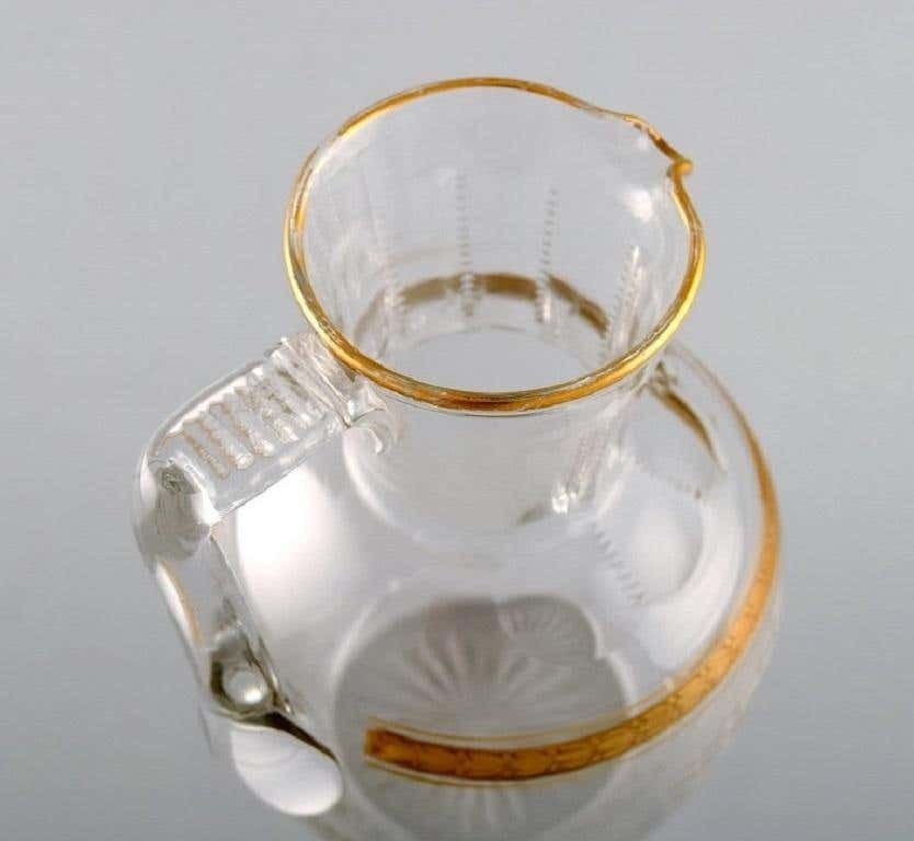 Baccarat, France, Art Deco Jug In Crystal Glass photo 444.0