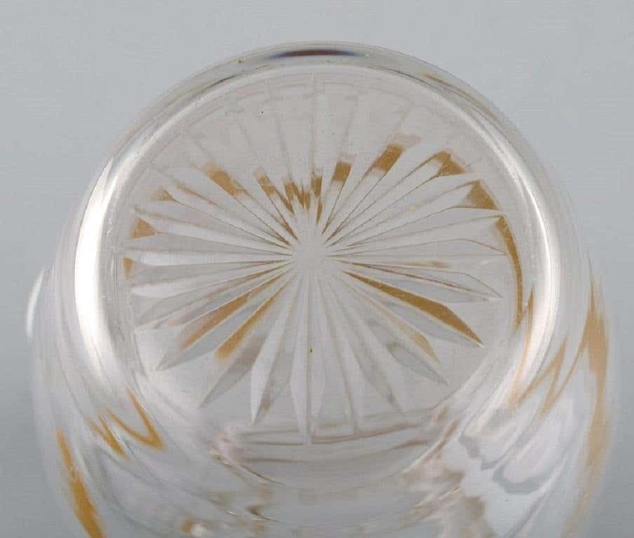 Baccarat, France, Art Deco Jug In Crystal Glass photo buy