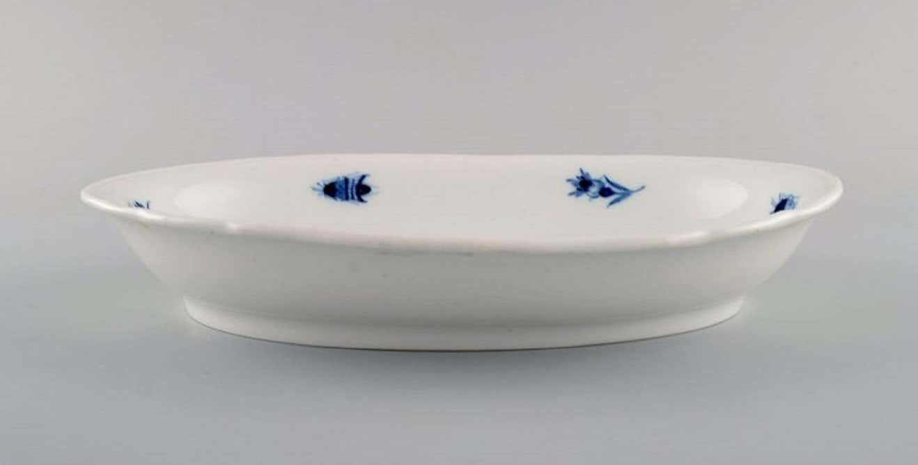 Antique Meissen Porcelain Bowl With Hand Painted Flowers And Insects photo furniture