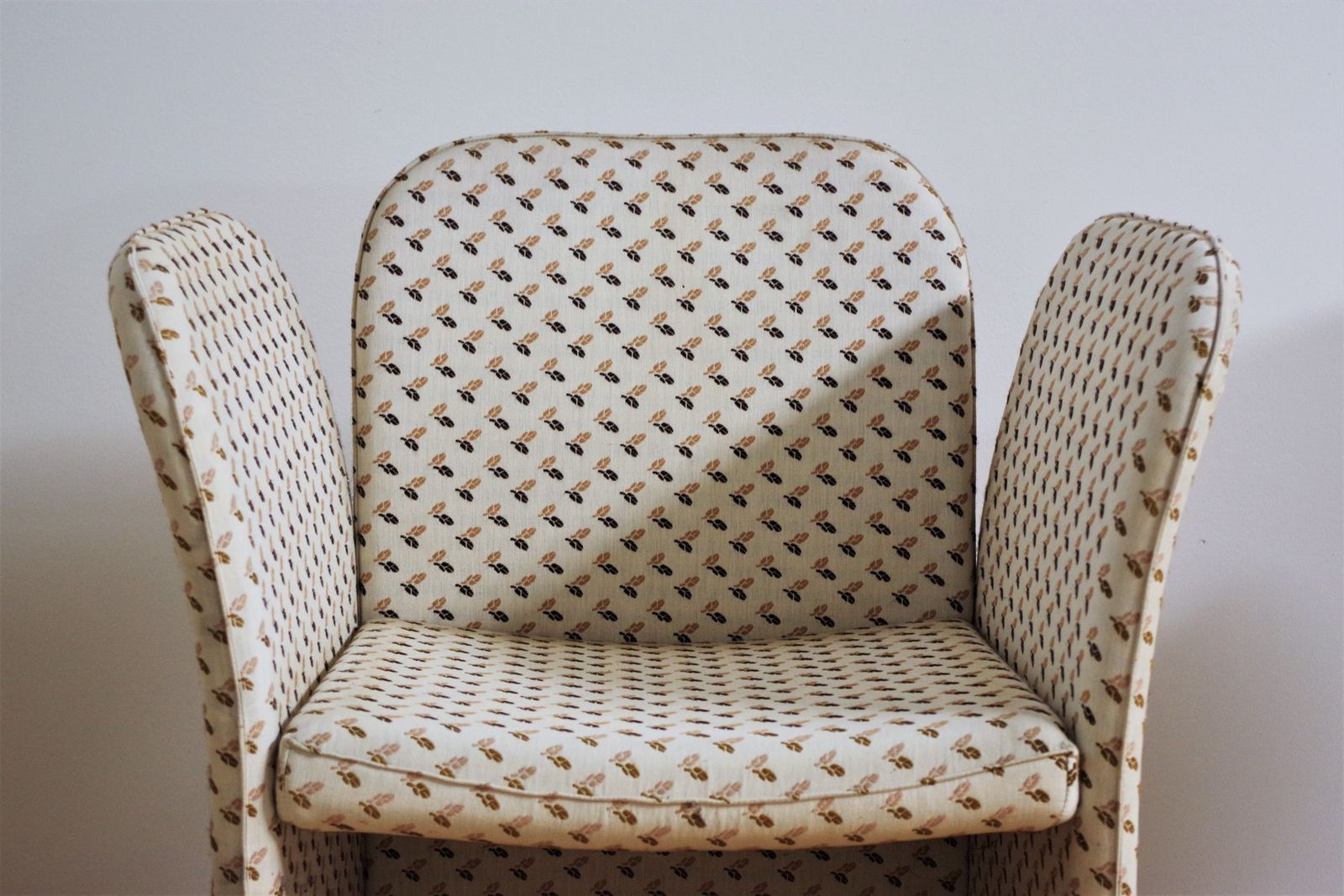 photo vinterior Armchairs And Coffee Table In The Style Of B&B Italia, 1970s, Set Of 4