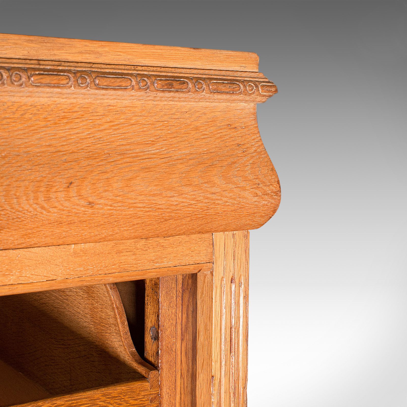 Very Large Antique Haberdashery Cabinet, Oak, Collector, Shop, Rack, C.1910 photo vintage