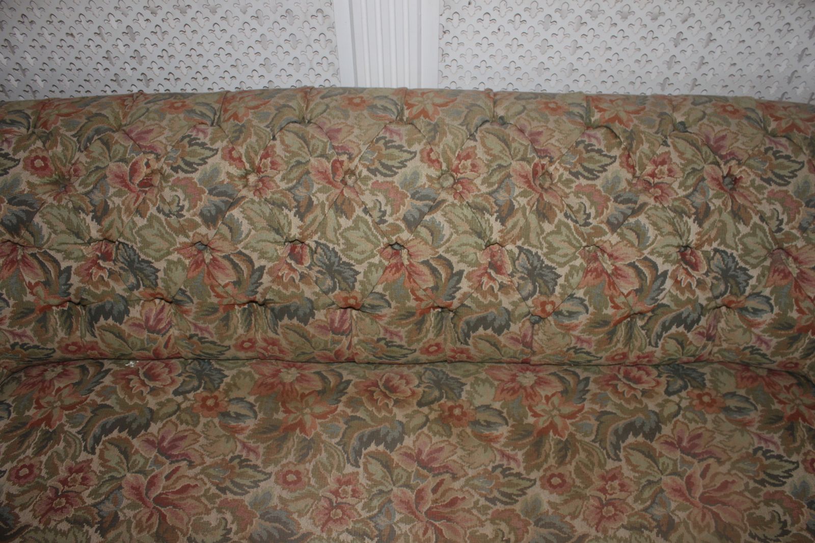 photo buy A Wonderful And Rare Antique Victorian Original Carved Walnut Chesterfield Sofa.