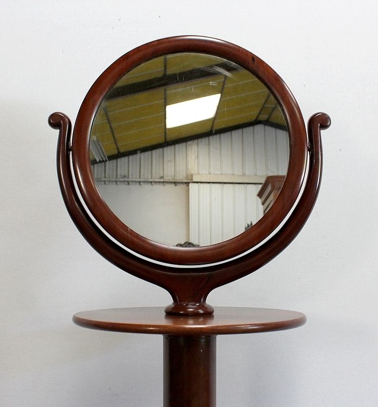 Psyche Mirror For Men In Mahogany, Empire Period, Early 19th Century photo buy