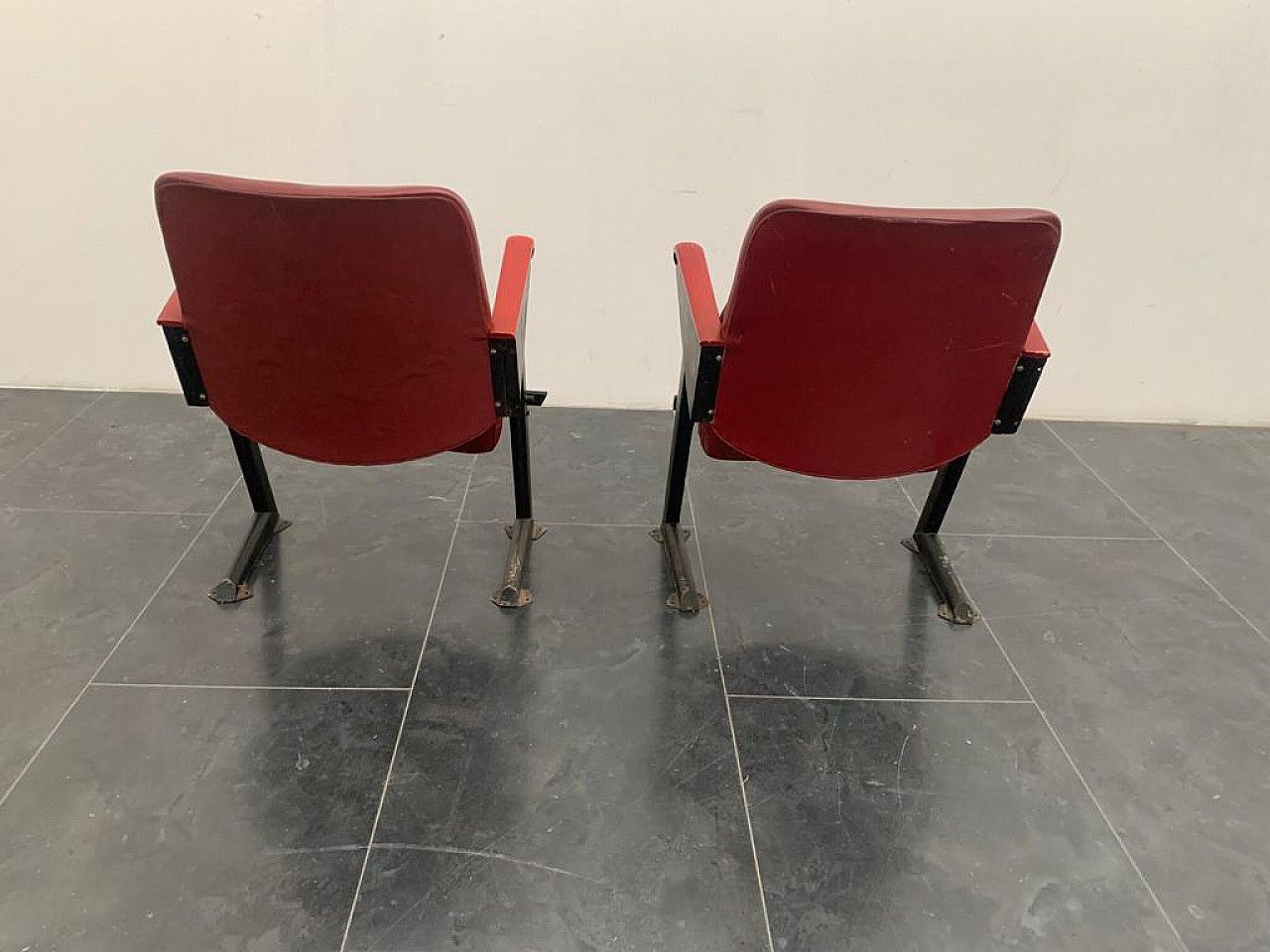 Pair Of Cinema Armchairs By Rima 70s photo buy