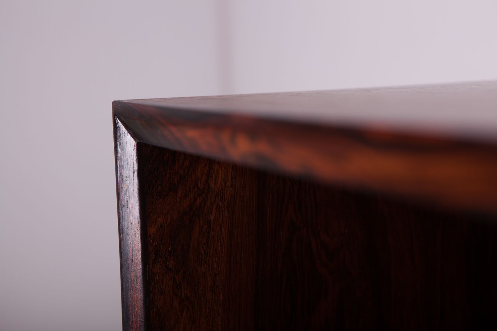 Mid Century Danish Rosewood Shelf, 1960s photo vintage
