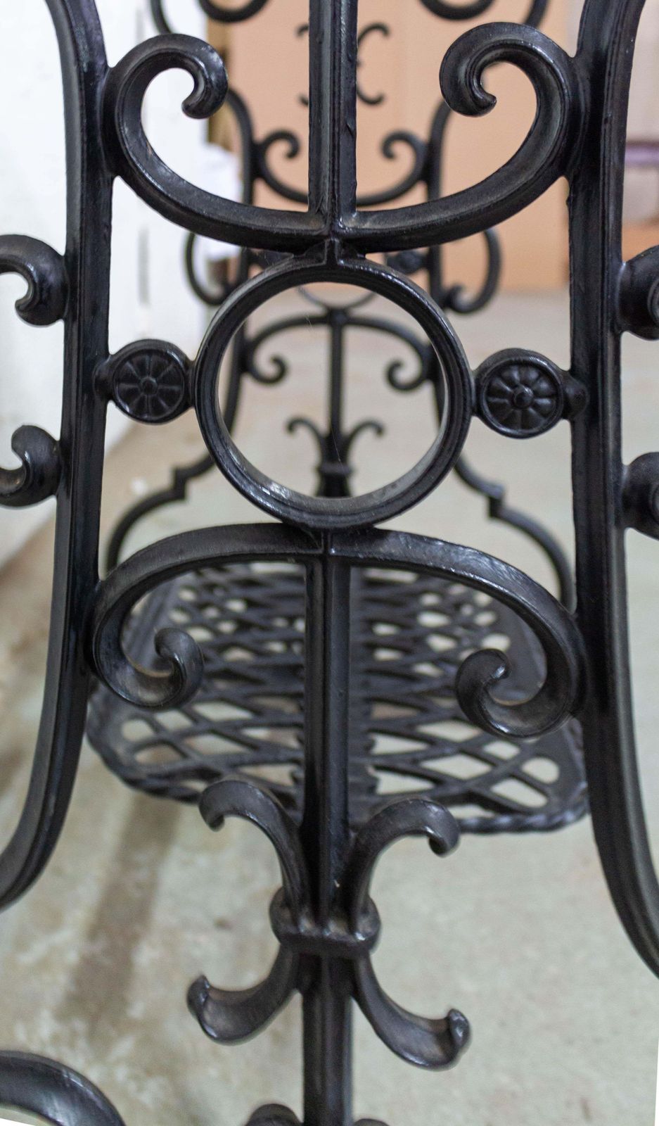 Console Or Side Table Marble Top And Sewing Machine Holder, French, Circa 1920 photo buy