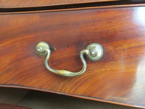 Fine Serpentine Mahogany Chest Of Drawers photo buy