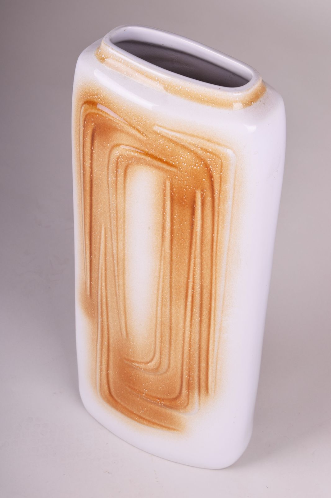 Ceramic Vase Made In Czechia, Original Condition, Mid Century. Made By Ditmar Urbach photo furniture
