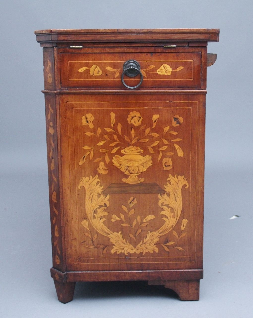 Early 19th Century Dutch Travelling Cabinet photo vintage