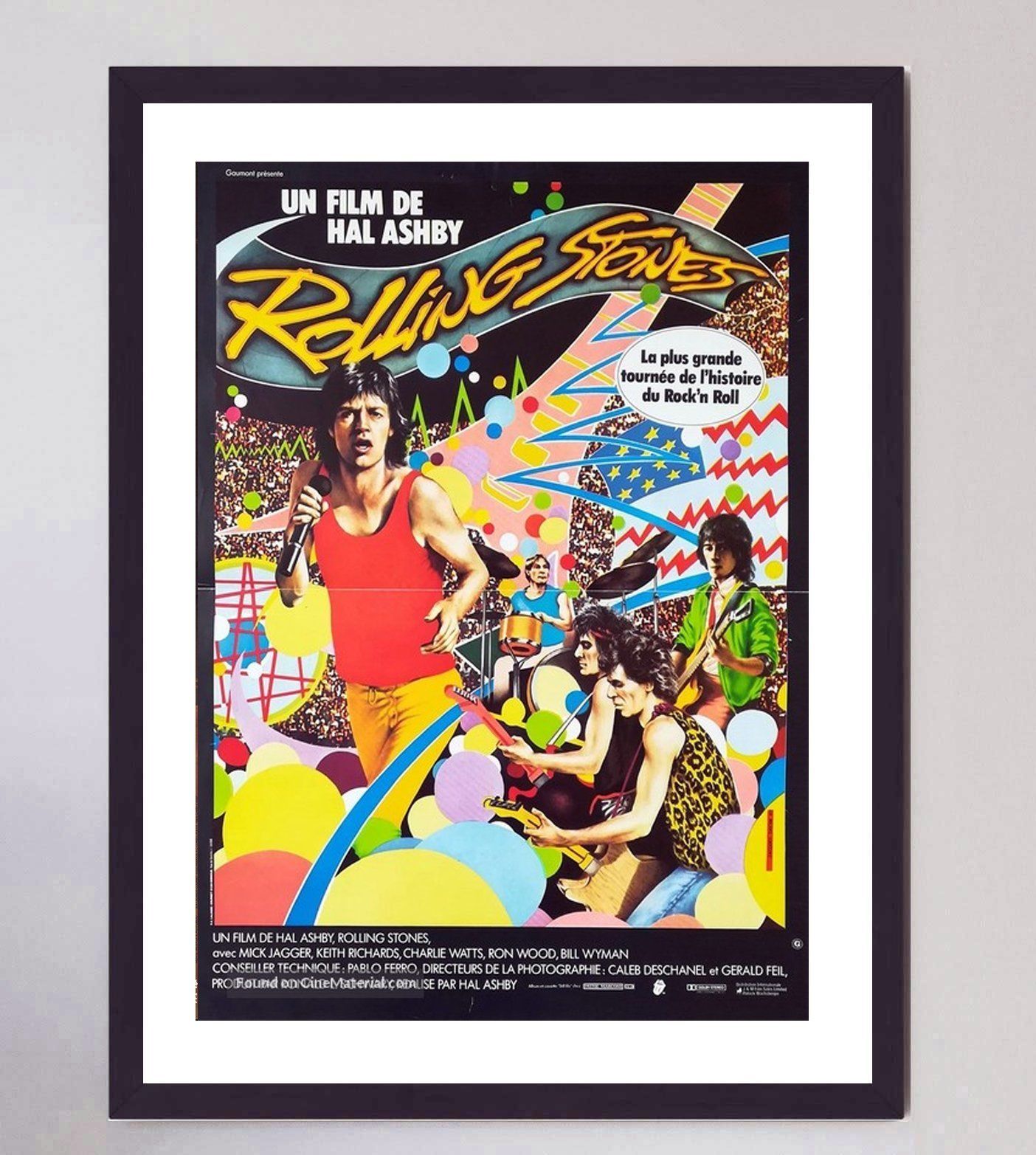 Rolling Stones   Let's Spend The Night Together (French) Original Vintage Poster photo furniture