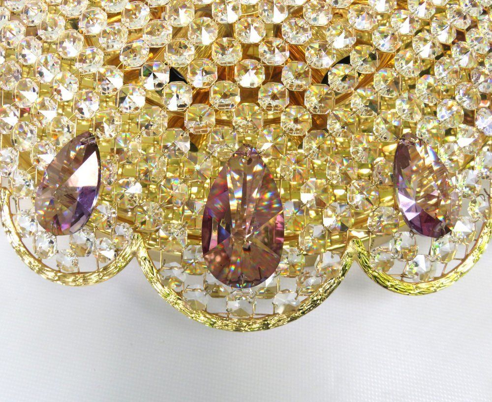 photo vintage Large Ceiling Light From Palwa, 1970s