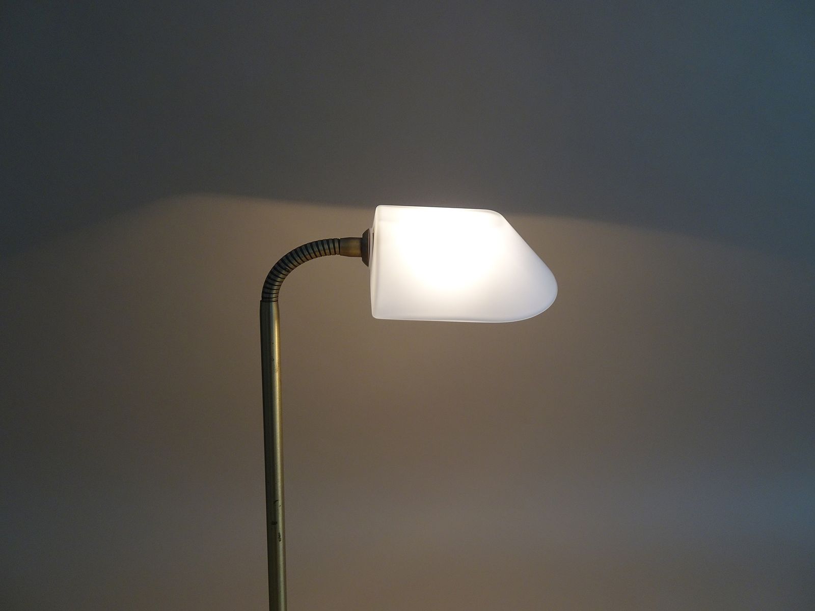 Table Lamp By Bankamp Leuchten Made Of Brass And Frosted Glass photo buy