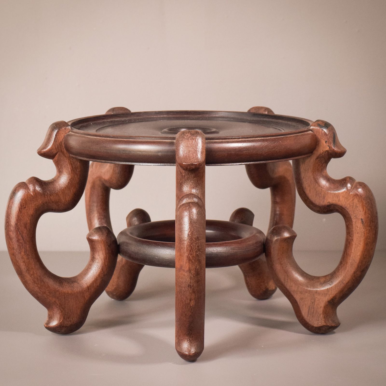 Large Chinese Wooden Stand photo vinterior