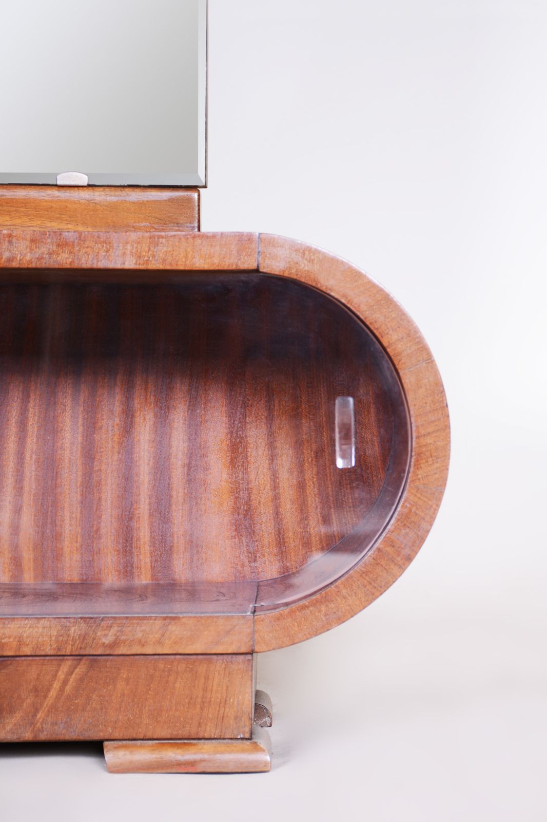 Walnut Art Deco Dressing Mirror From Czechoslovakia, Period 1920s photo 1000.0