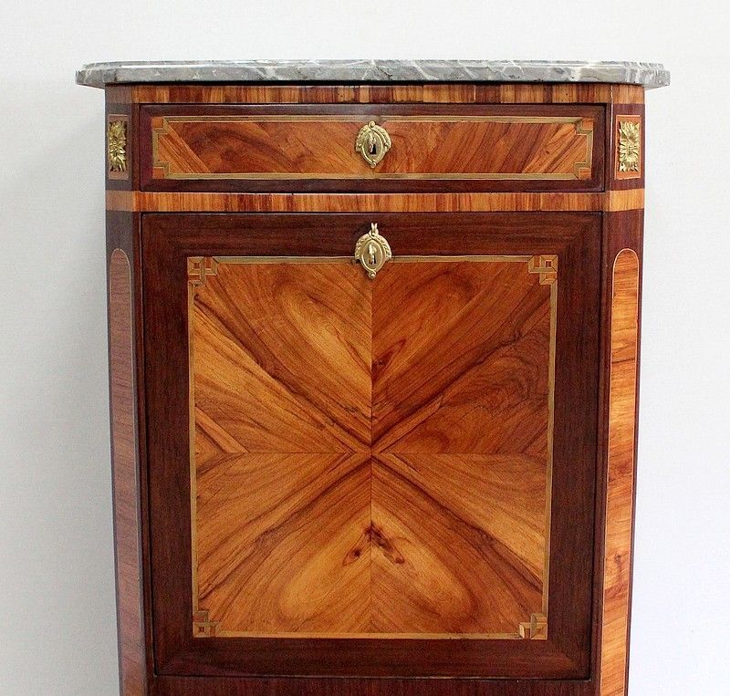 photo for sale Small Secretary In Precious Wood, Louis XVI, 18th Century