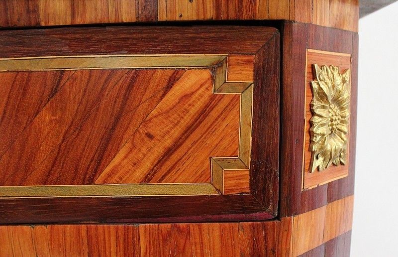 photo vinterior Small Secretary In Precious Wood, Louis XVI, 18th Century