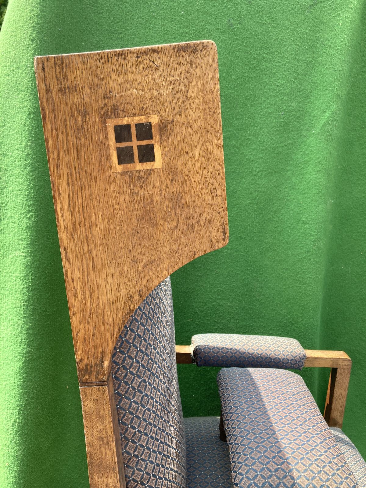 Art Nouveau Or Arts And Crafts Wingback Chair Attributed To Gustave Serrurier Bovy photo furniture