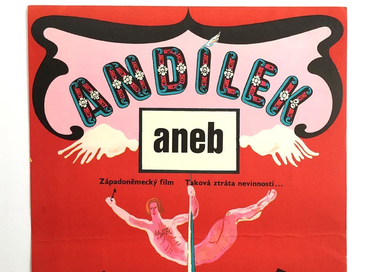 Movie Poster, Angel Baby, Eva Galová Vodrážková, 1968 photo 87.0