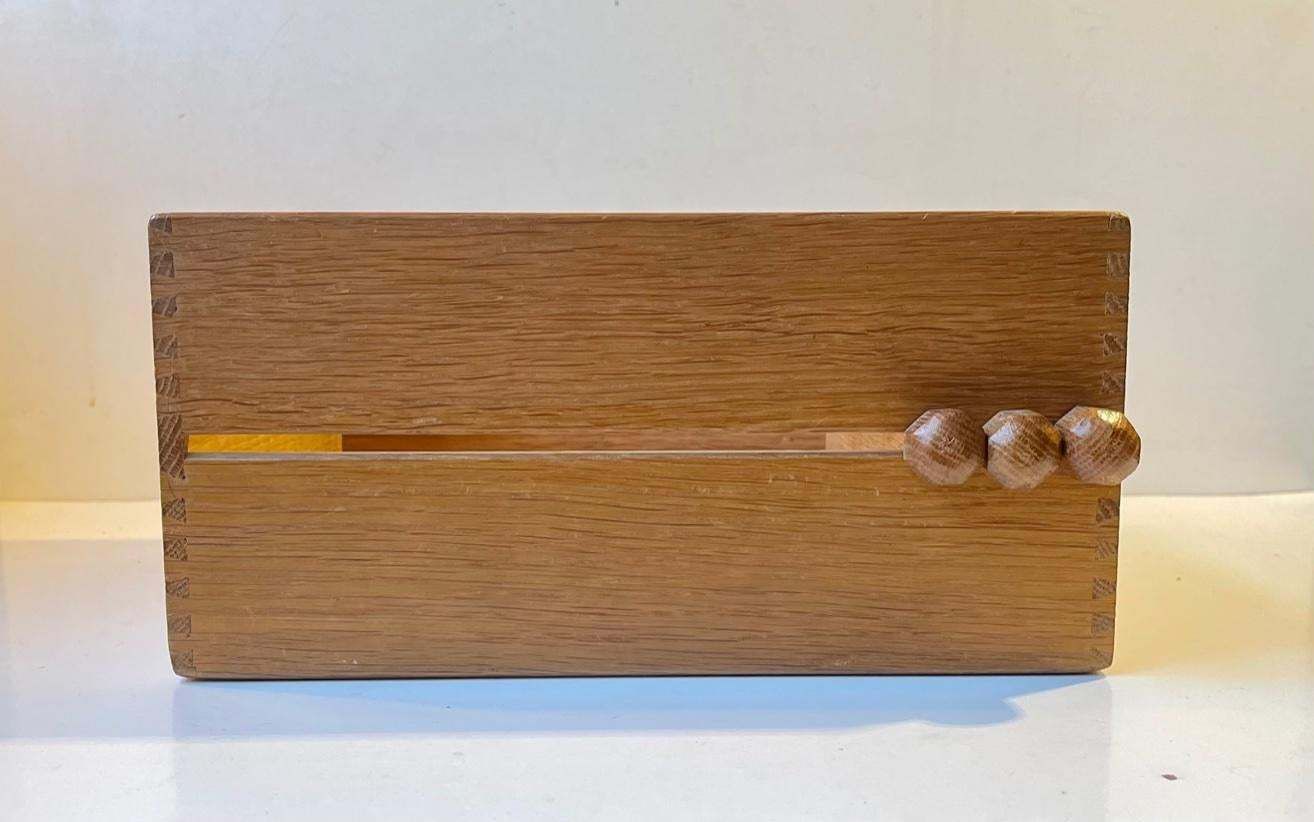 Document Organizer In Oak From Catholic Church, 1960s photo vinterior