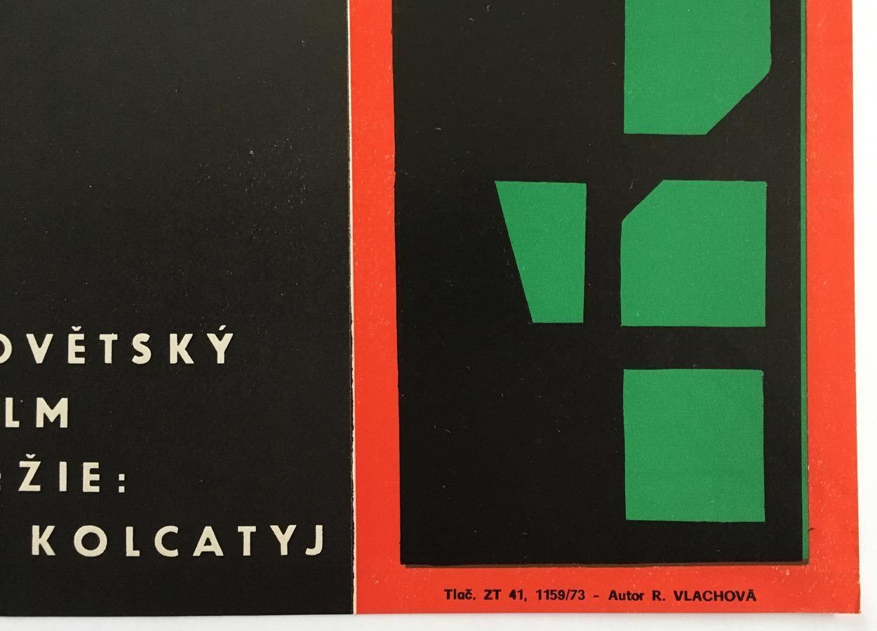 Movie Poster, The Mysterious Monk, Renáta Vlachová, 1973 photo Art
